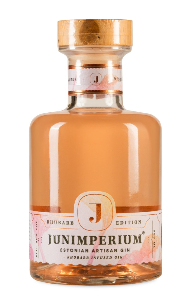 Junimperium Rhubarb gin 0,2l 40%