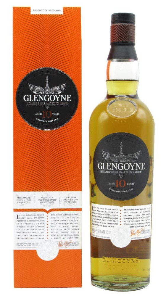 Glengoyne 10 éves whisky 0,7l 40% DD