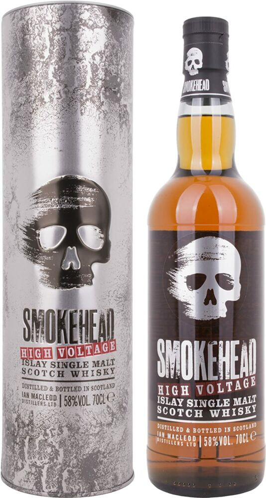 Smokehead High Voltage whisky 0,7l 58% DD
