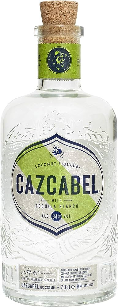 Cazcabel Kókuszos tequila likőr 0,7l 34%