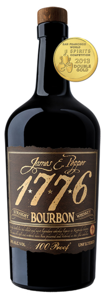 James E. Pepper 1776 92 Proof whiskey 0,7l 46%