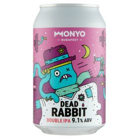 Monyo Dead Rabbit - Double IPA sör 0,33l 9,1% 1/12