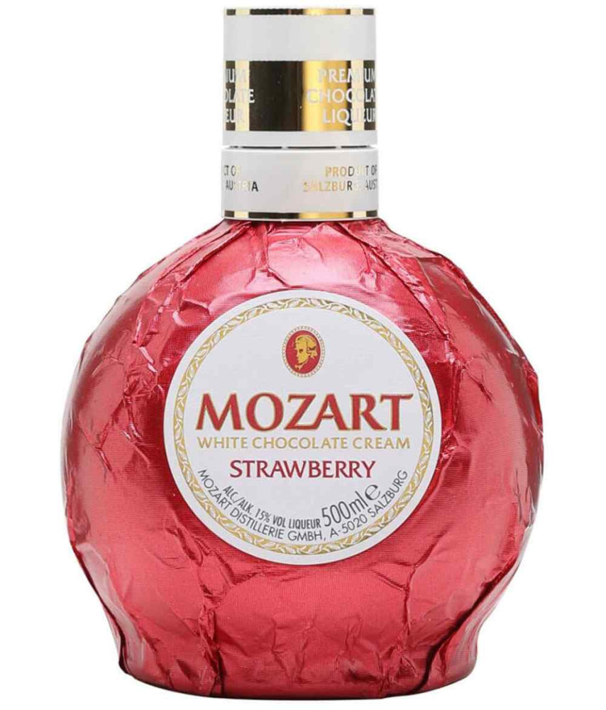 Mozart Strawberry likőr 0,5l 15%