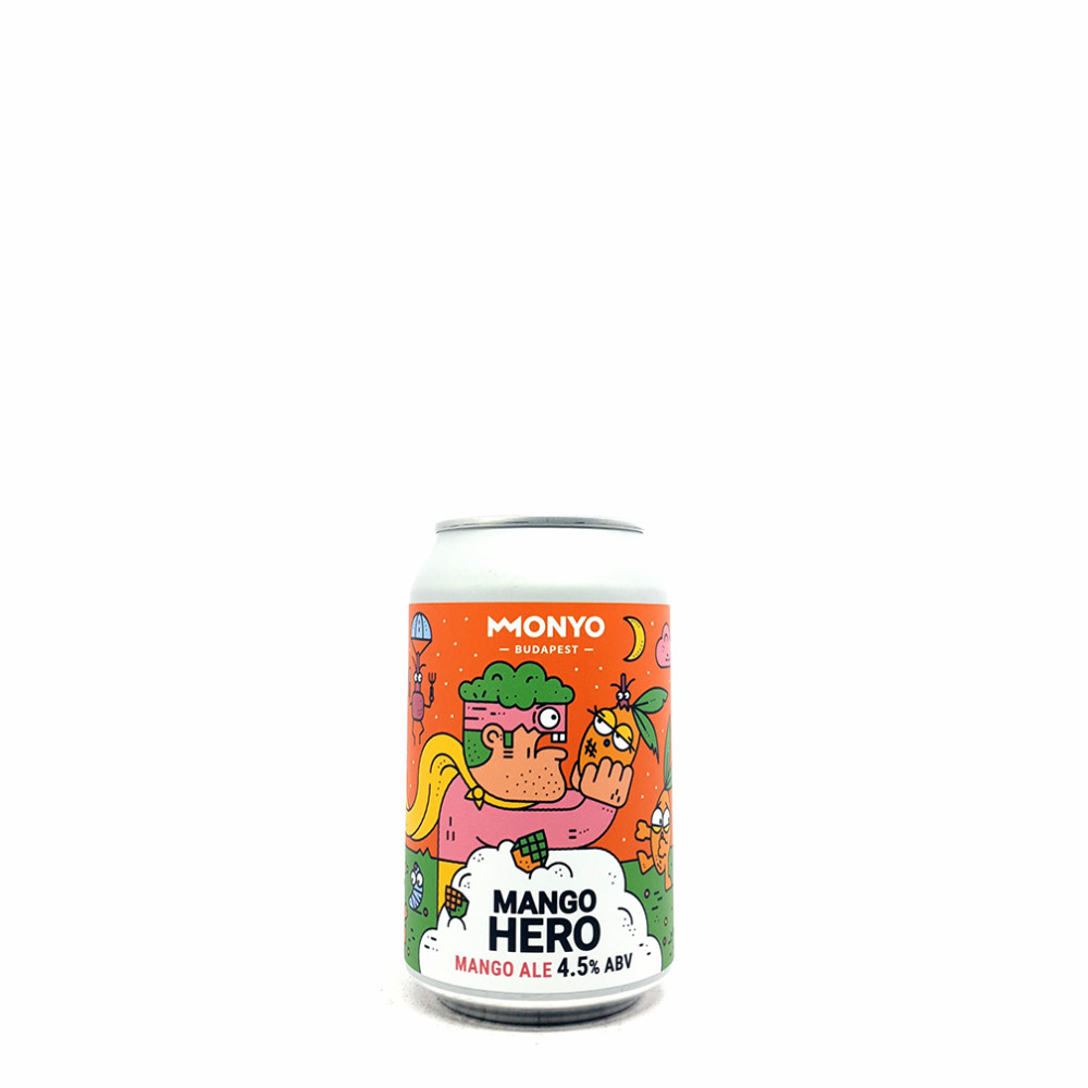 Monyo Mango Hero - Mango Ale sör 0,33l 4,5% 1/12
