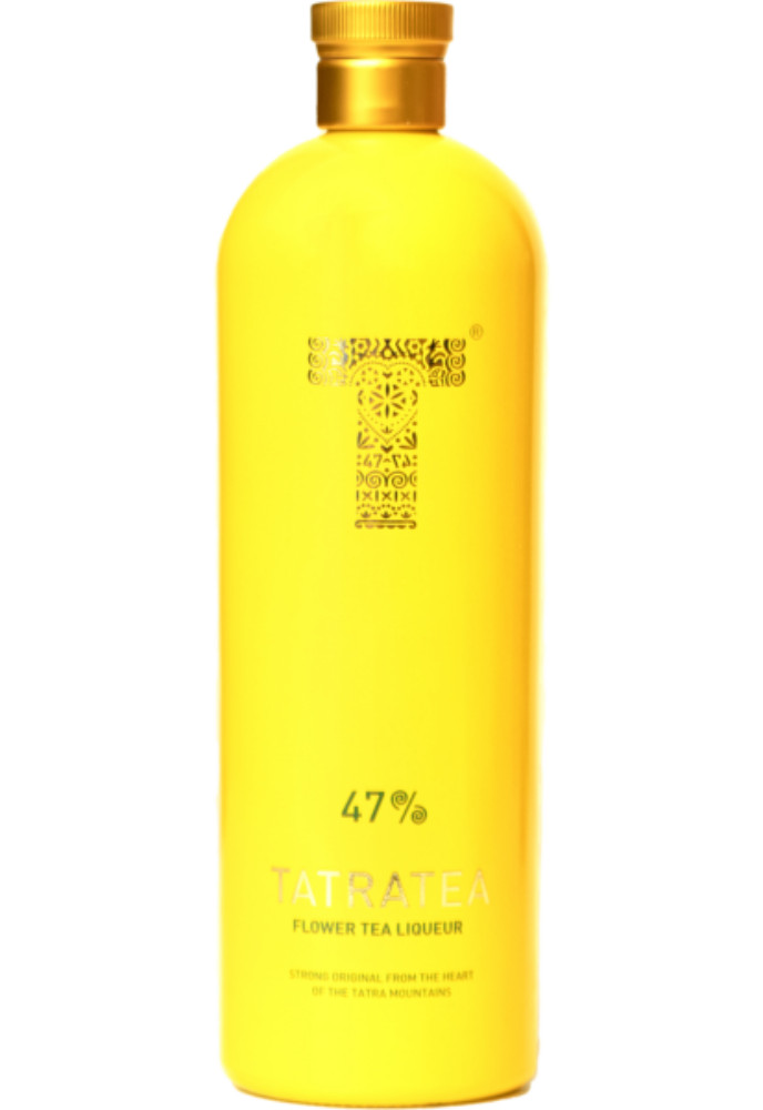 Tatratea Flower Tea likőr 0,7l 47% (sárga)