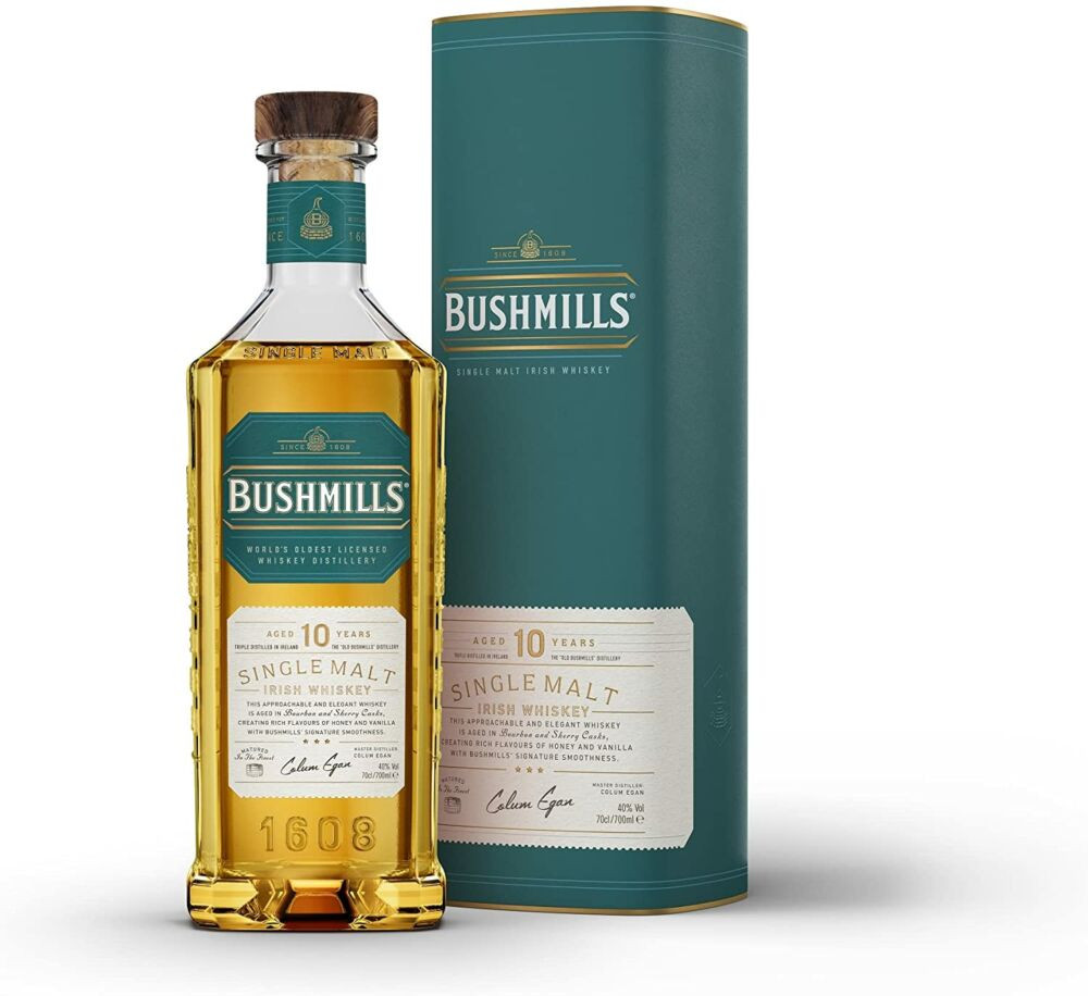 Bushmills 10 éves whiskey 0,7l 40%