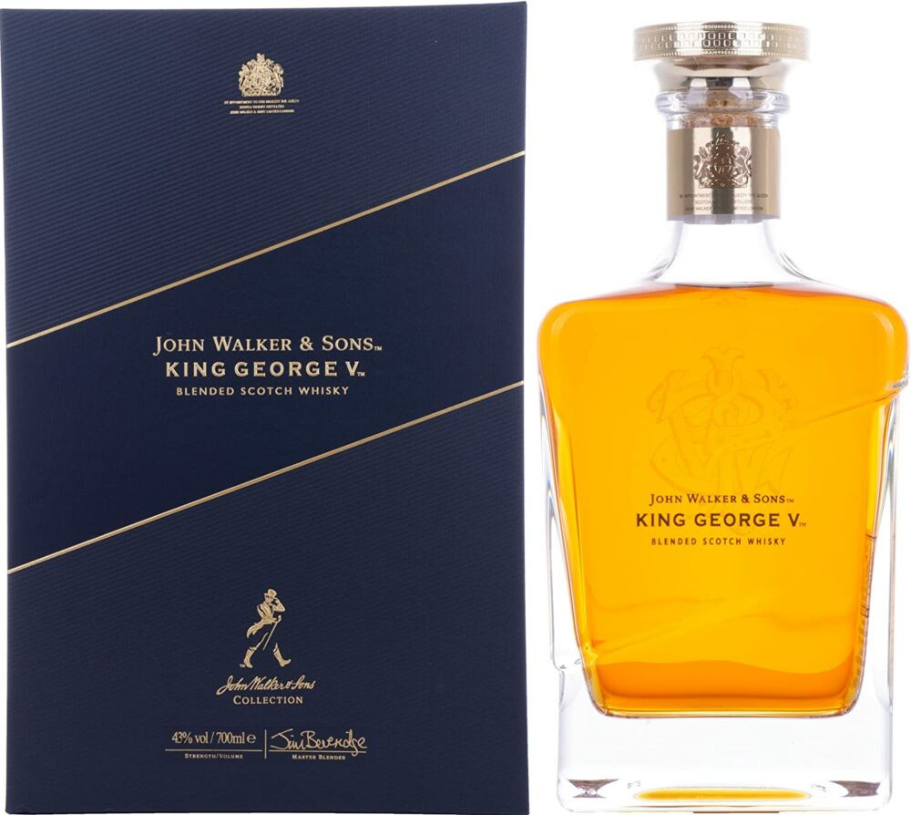 Johnnie Walker Blue Label King George V. whiskey 0,7l 43% DD