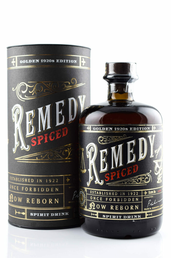 Remedy Spiced Golden 20s Edition rum 0,7l 41,5%