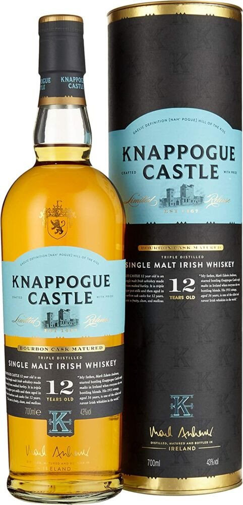 Knappogue Castle 12 éves whiskey 0,7l 43% DD