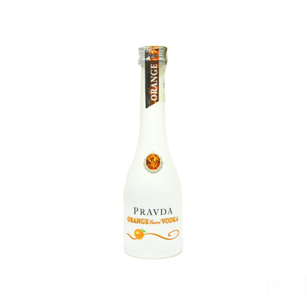 Pravda Orange vodka 0,05l 37,5% mini Pravda Orange vodka 0,05l 37,5% mini
