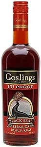 Goslings Black Seal 151 Proof rum 0,7l 75,5%