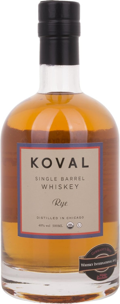 Koval Rye whiskey 0,5l 40%