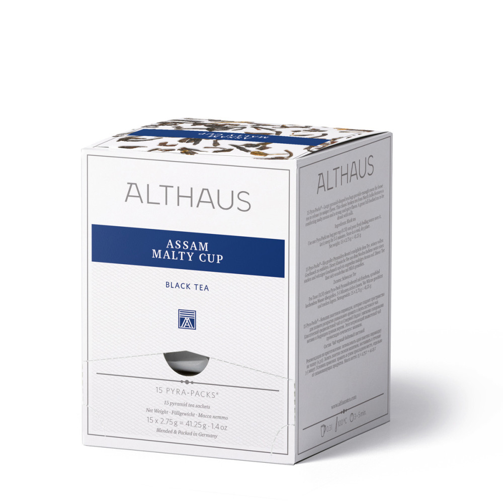 Althaus Pyra Packs Assam Malty Cup
