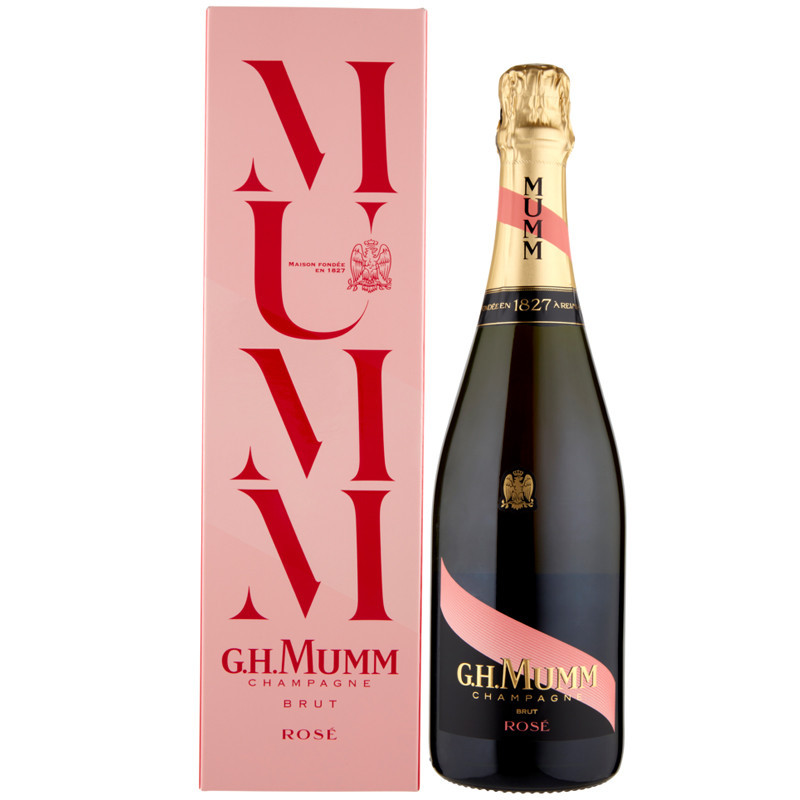 Mumm Le Rose Champagne Brut 0,75l 12% DD