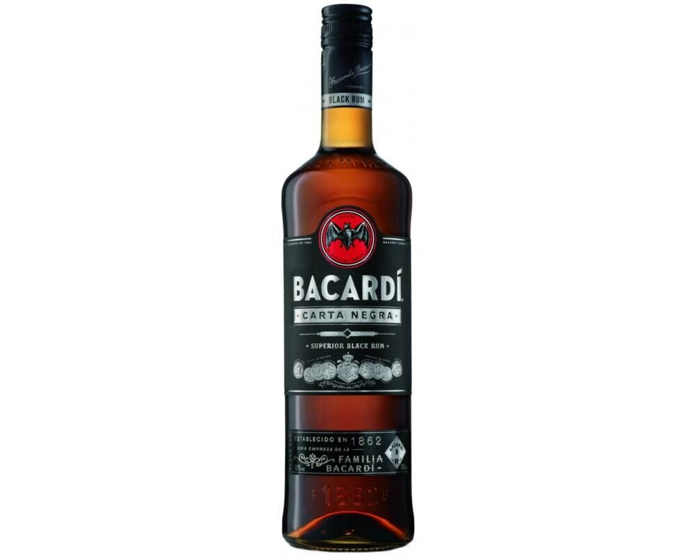 Bacardi Carta Negra rum 0,7l 37,5% új