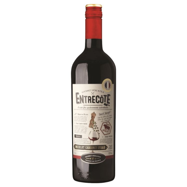 Entrecote Cabernet-Merlot-Syrah 13% 0,75l DRS