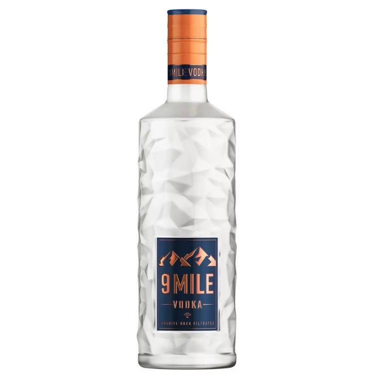 9 Mile vodka LED Flash 1L 37,5%